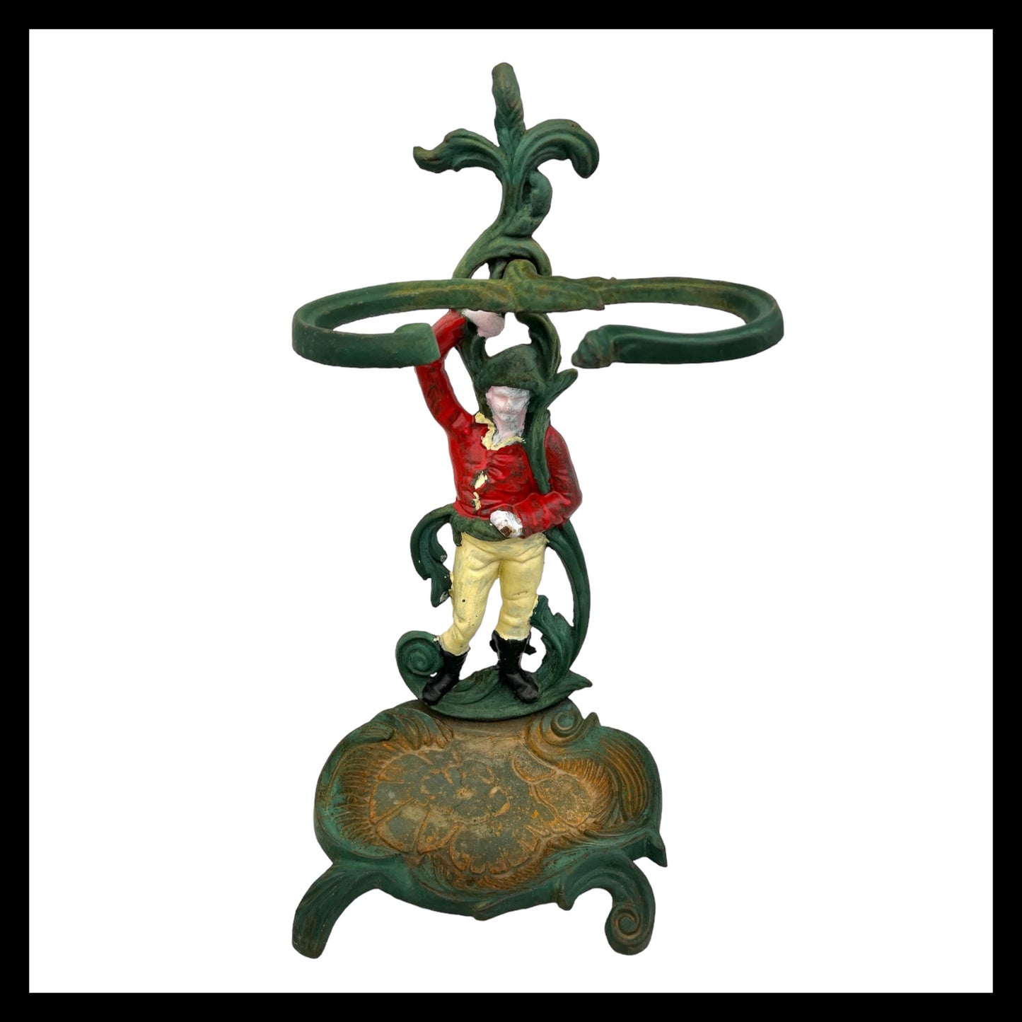 French cast iron vintage umbrella stand sold by All Things French Store