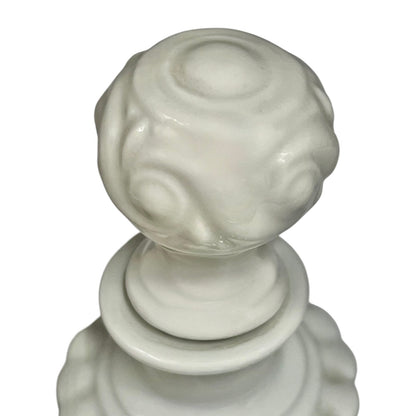 French Vintage Paris Porcelain Bathroom Accessories, Ceramic Lotion Bottles