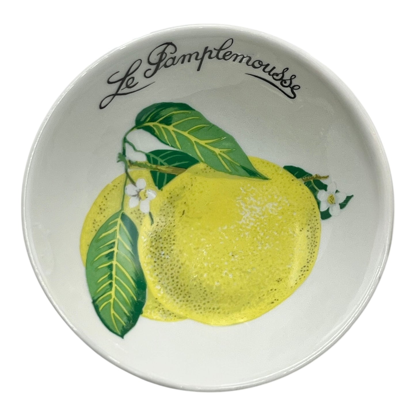 Set of 6 Vintage French “Le Pamplemousse” Grapefruit Dishes – Classic French Tableware