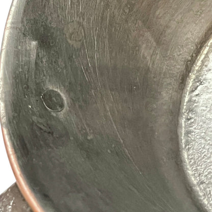 inside view of copper pan