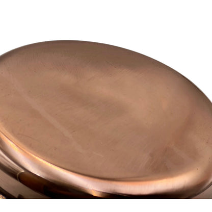 Vintage French 16cm Professional Copper Saucepan with New Tin Lining