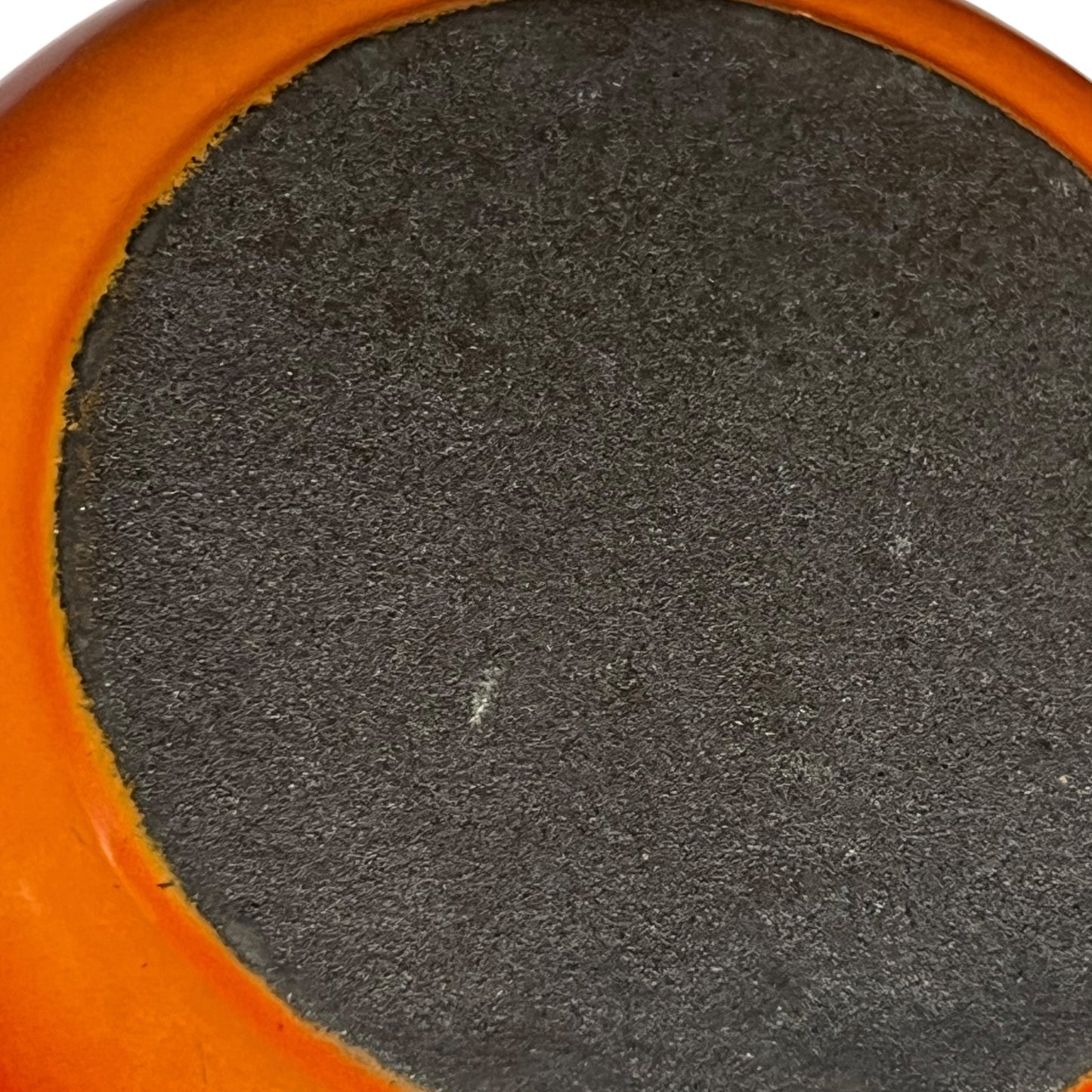 base of a Le Creuset bean pot