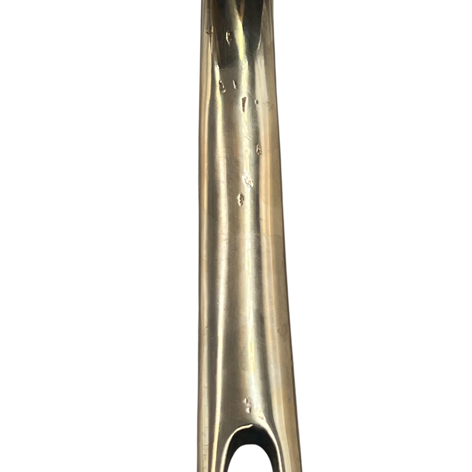 brass handle of copper pan
