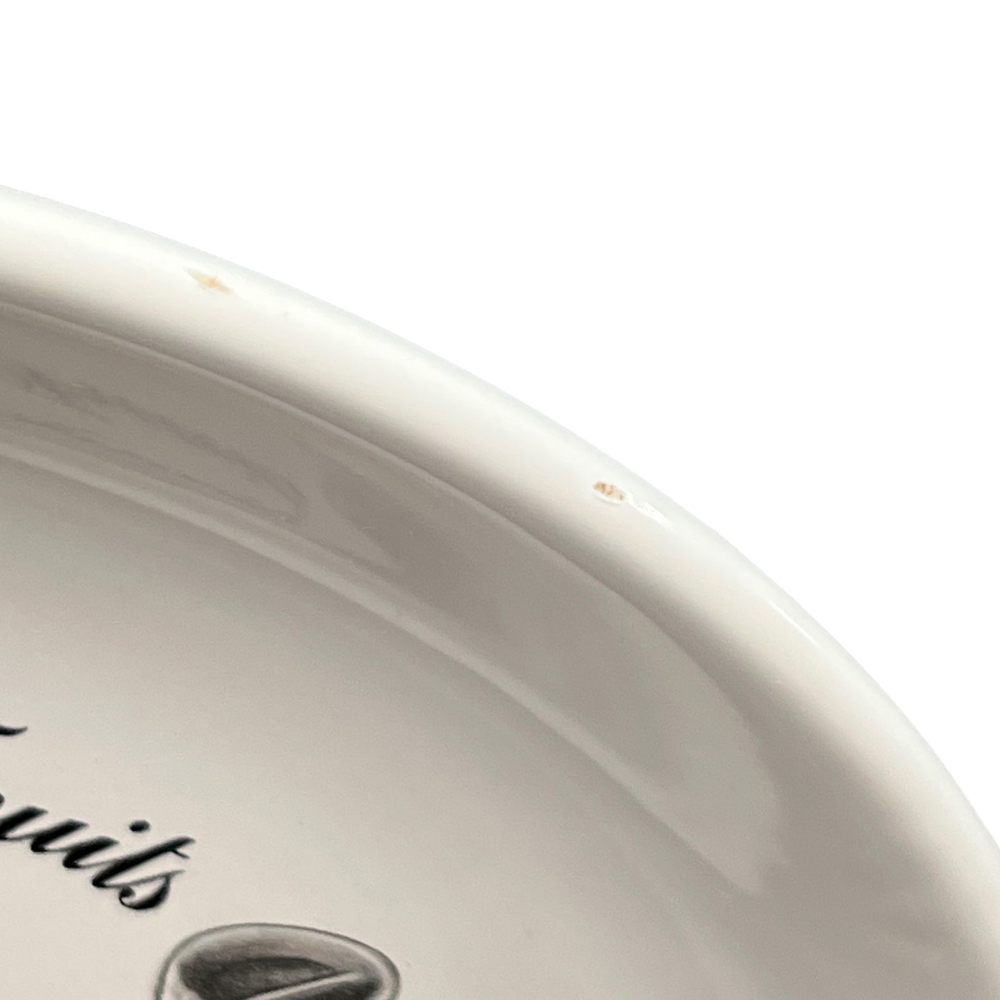 close up of a French crepes plate on a white background 