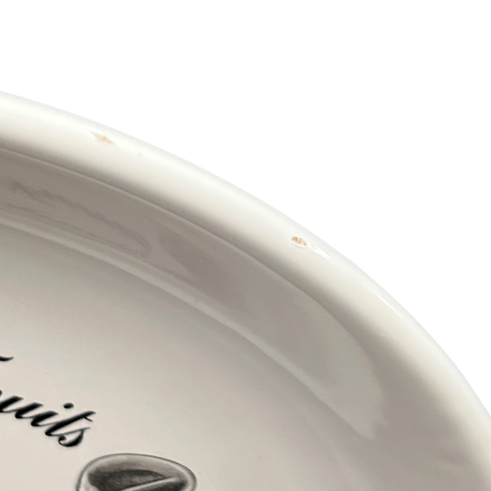 close up of a French crepes plate on a white background 