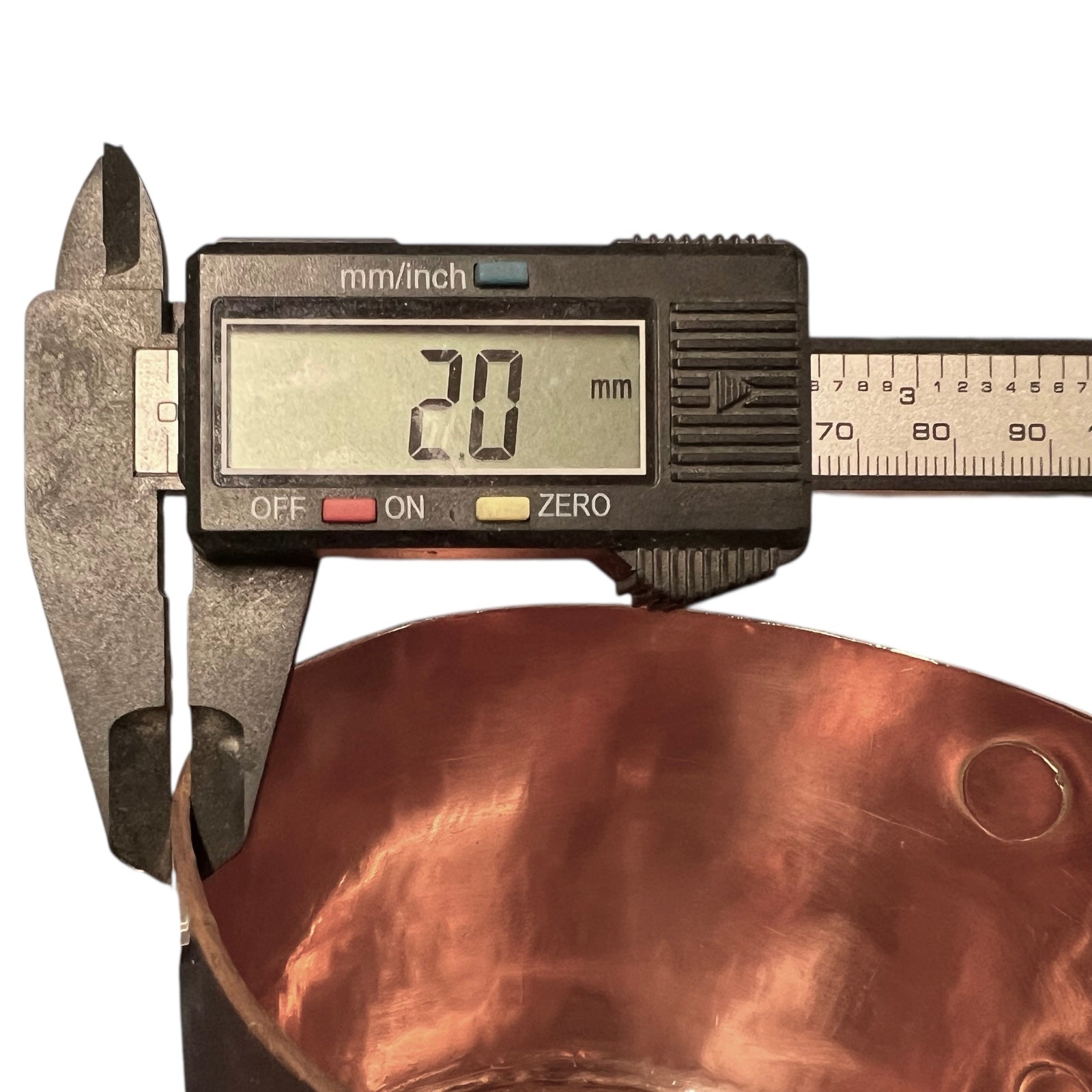 2mm thickness of copper sugar pan