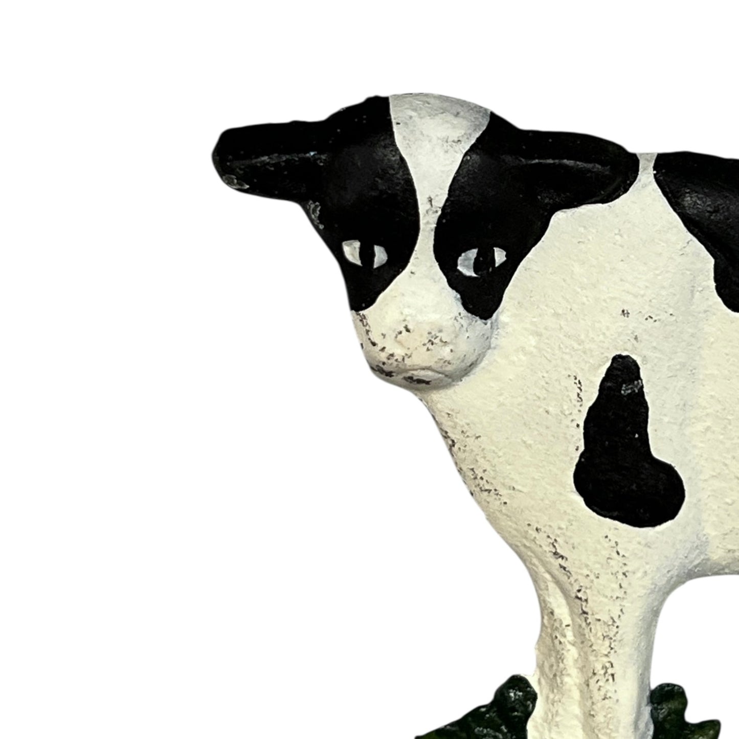 Farmhouse Cast Iron Cow Toilet Roll Holder | Vintage Style, Wall-Mounted