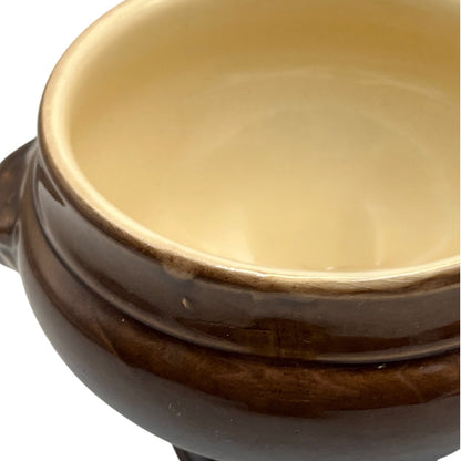 rim of soup bowl