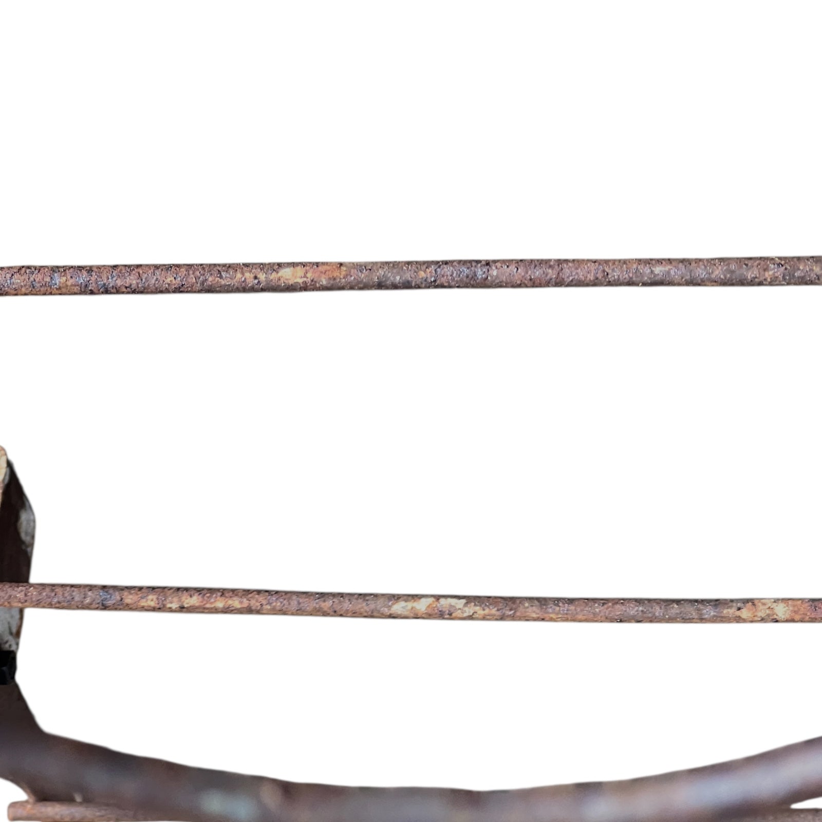 close up detail image of wine rack