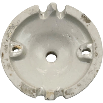 back view of ceiling rose