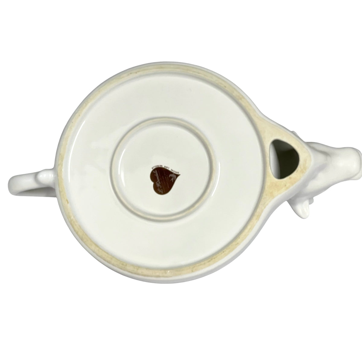 Vintage French L'Hirondelle Porcelain Cow Cheese Dish – Lidded Fromage Server