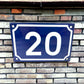 image French enamel door number 20 