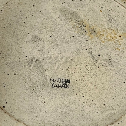 stoneware jar base  surface with 'MADE IN JAPAN' stamp