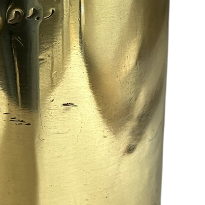 body of trench art vase