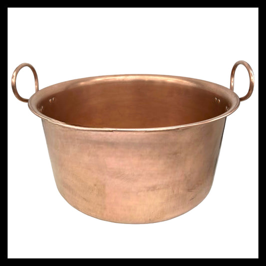 French up cycled copper wash basin sink sold by All Things French Store