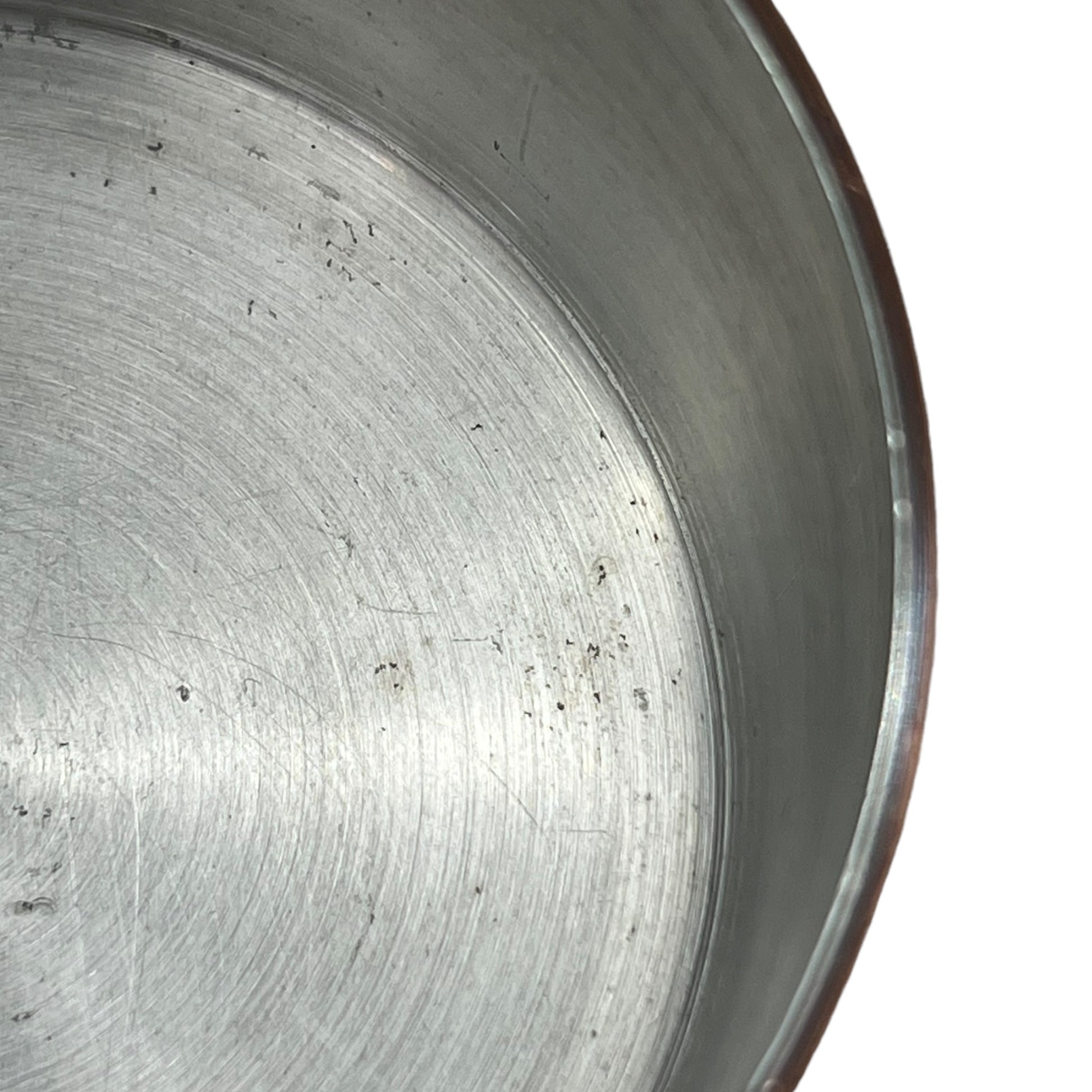 image French 2mm copper saucepans with aluminium lining