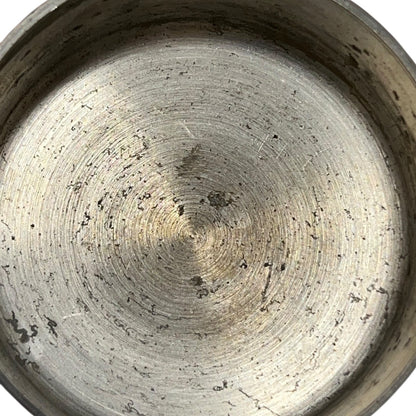 inside of copper pan