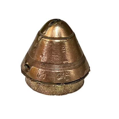 WW1 brass paperweight fuse
