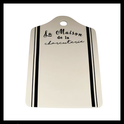 French Ceramic Charcuterie Board, ideal for Xmas, made by Masions du Monde (C78)