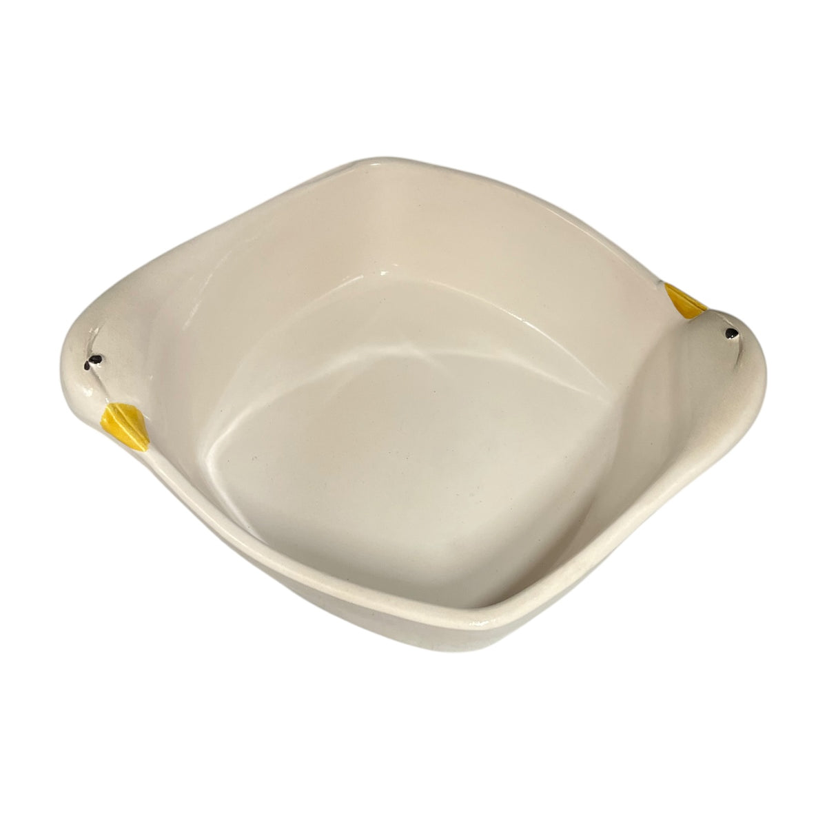 Vintage French Goose Shaped Ceramic Casserole Pot – 2 Litre Roasting Pie Dish