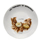 image French cheese plate set with regional cheeses