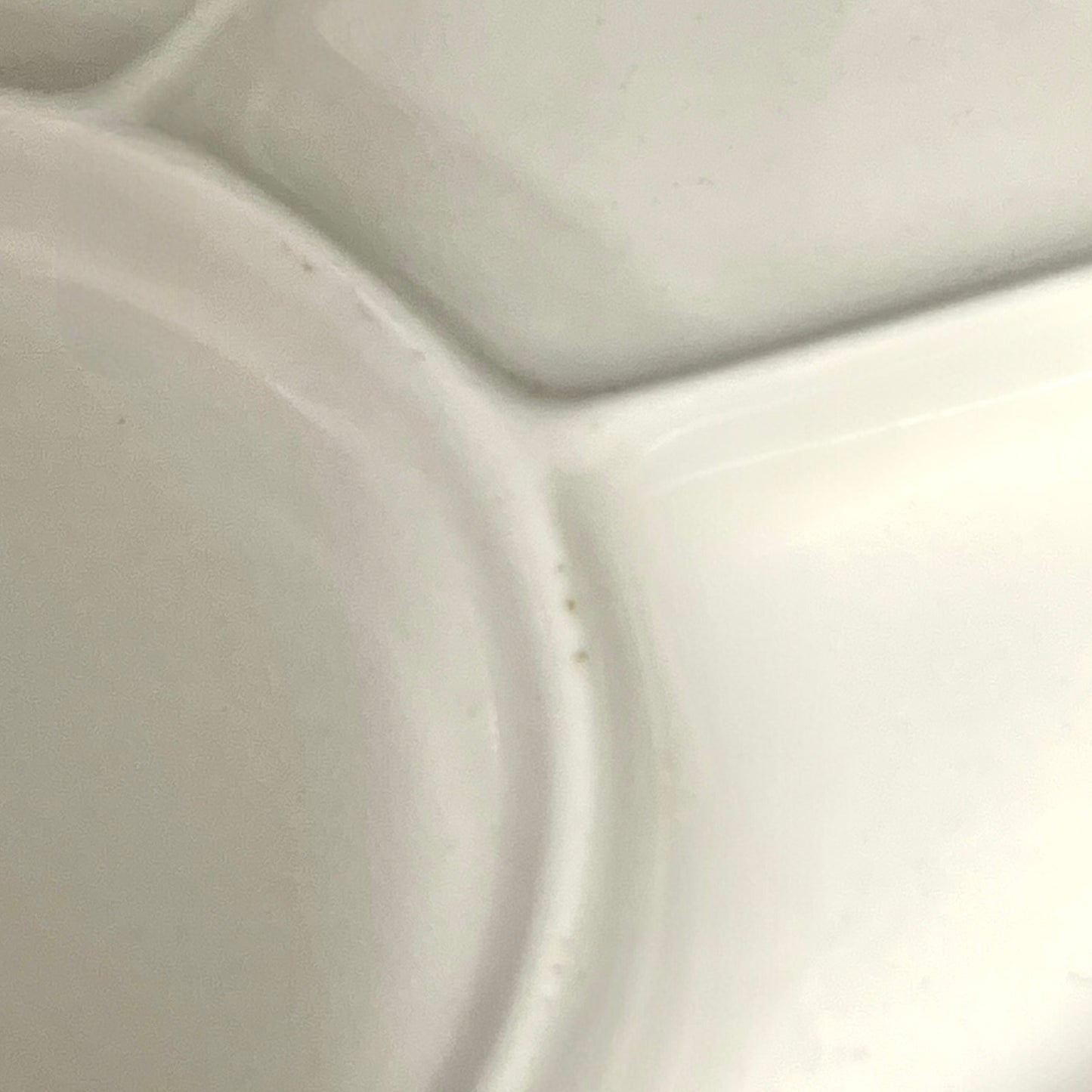 Set of 6 Vintage Goebel Oeslauer Sectioned Plates – West German Ceramics