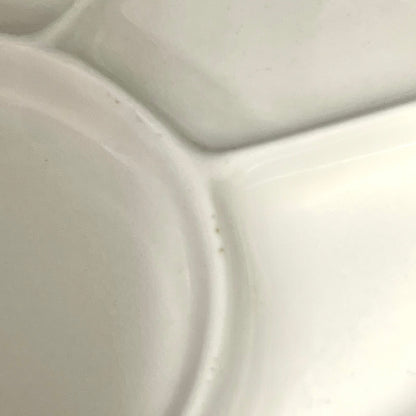 Set of 6 Vintage Goebel Oeslauer Sectioned Plates – West German Ceramics