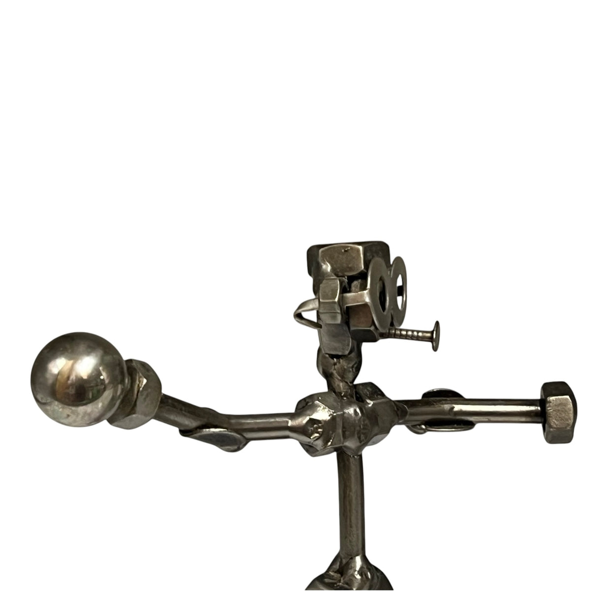 Hinz & Kunst Handball Player Metal Sculpture – German Schraubenmännchen Sports Figure