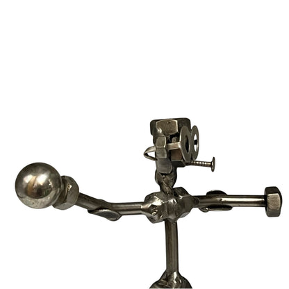 Hinz & Kunst Handball Player Metal Sculpture – German Schraubenmännchen Sports Figure
