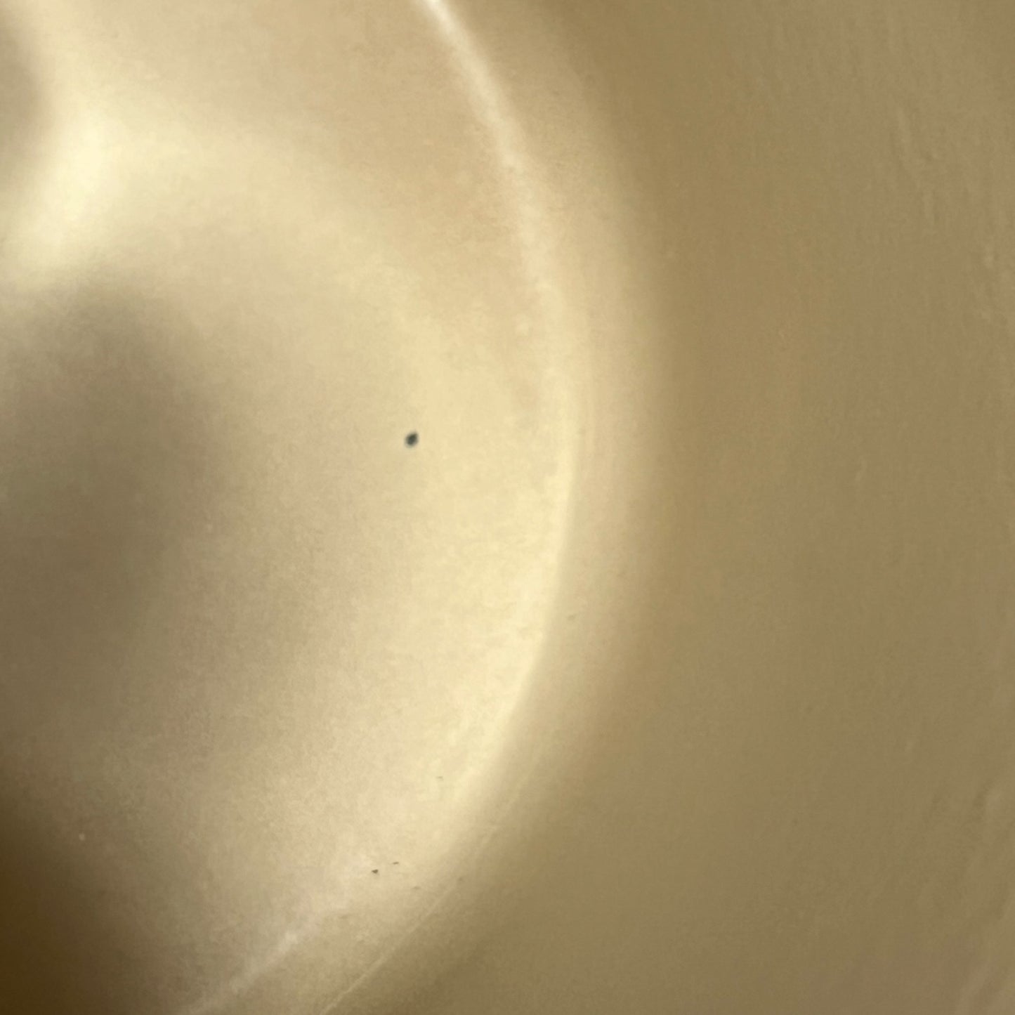 Close up of a rust coloured cast iron saucepan with lid on a white background
