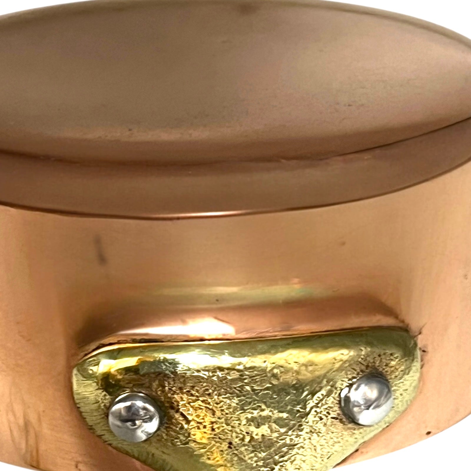 base of copper pan