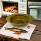 image French green ceramic fish shaped dish 