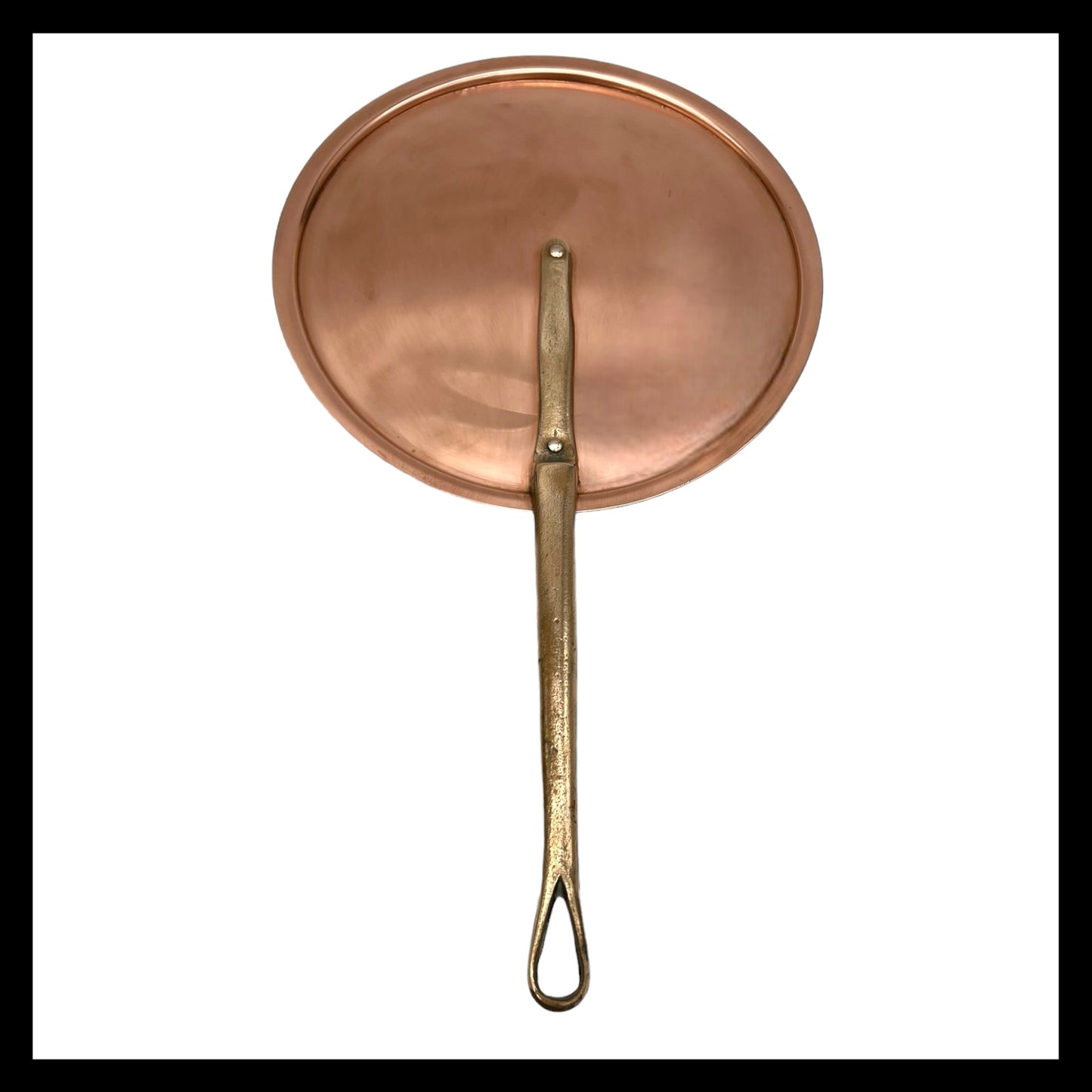 image French vintage copper pan lid sold by All Things French Store