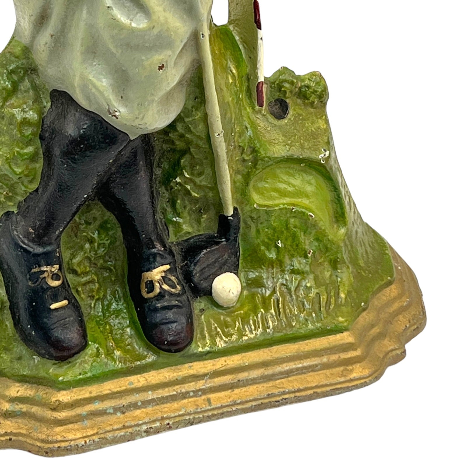 Cast Iron Golf Door Stop, Vintage Style Doorstop Door Stay, Golfing Gift 