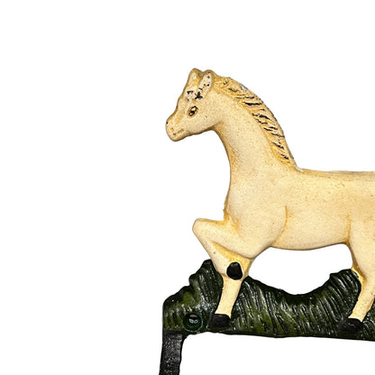 Cast Iron Horse Toilet Roll Holder | French Country Farmhouse Bathroom Decor