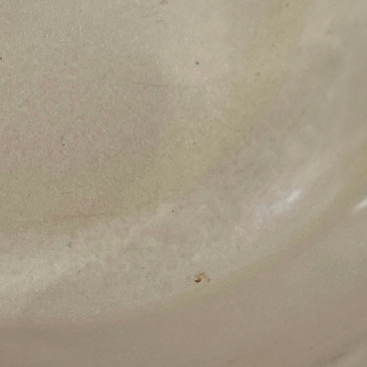 inside of Le Creuset cocotte
