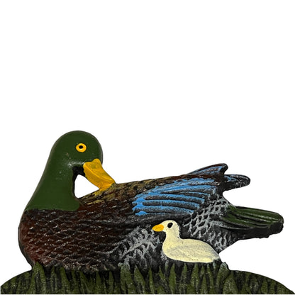 Vintage-Style Cast Iron Duck Wall Tea Towel Hooks or Key Hooks