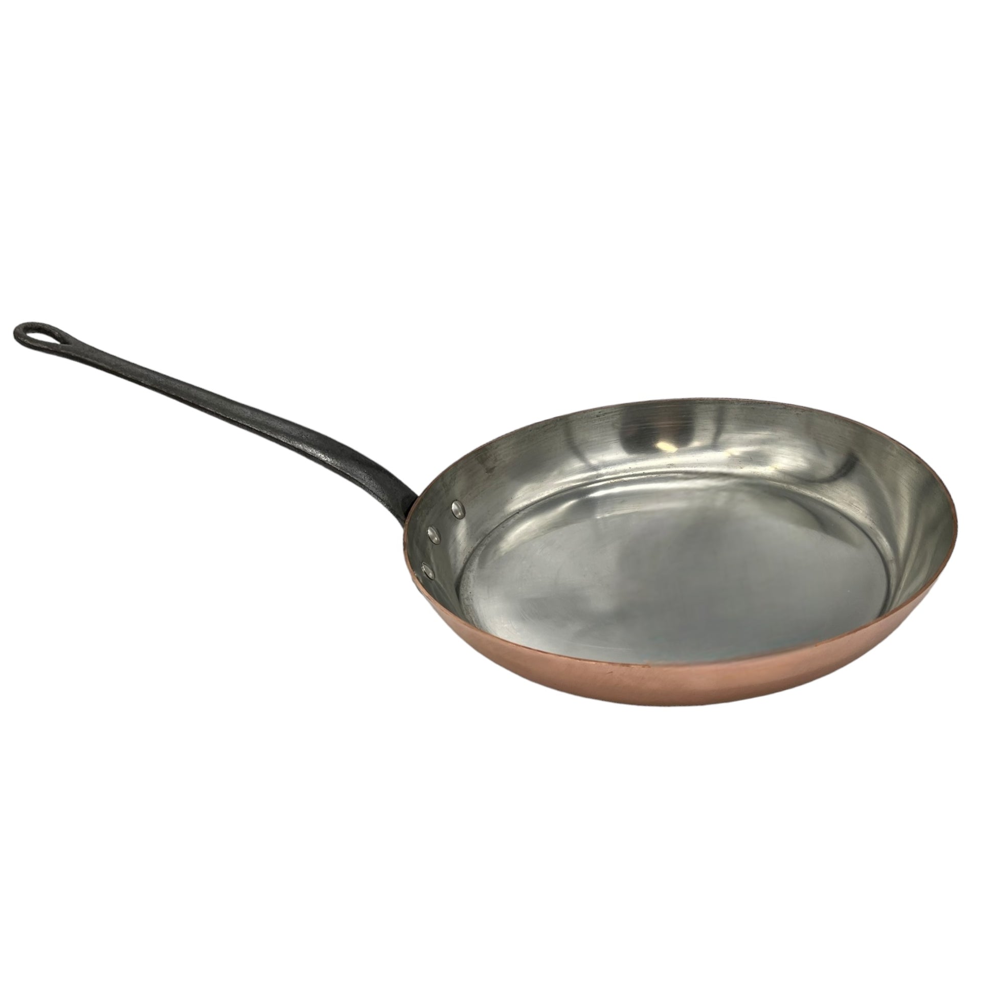 image French copper tin lined 2mm frying pan 