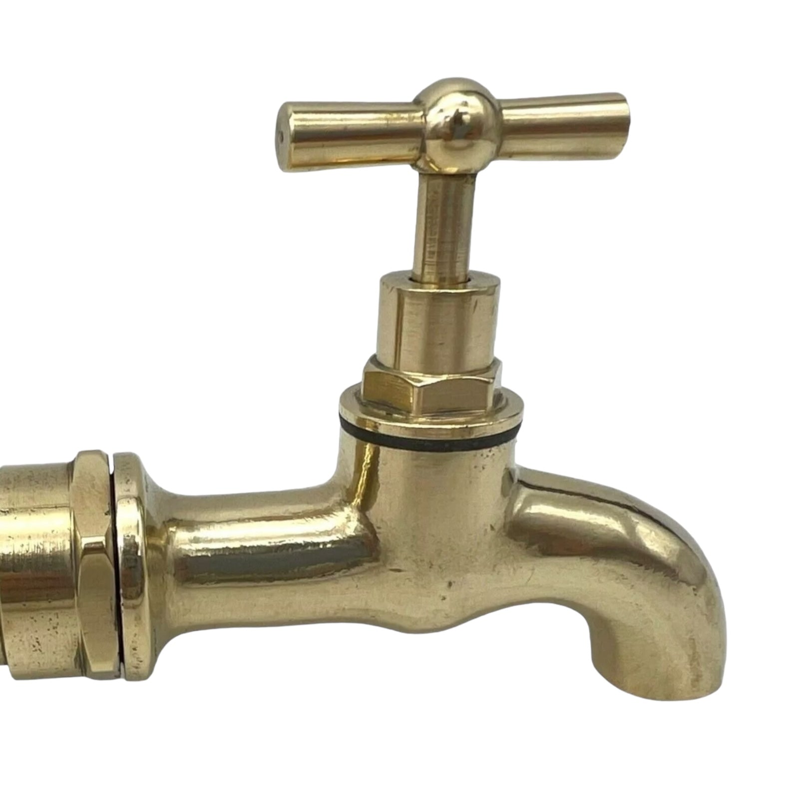 copper and brass kitchen Belfast sink tap