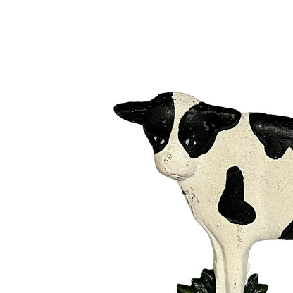 Cast Iron Cow Toilet Roll Holder | Country Farmhouse Bathroom Decor