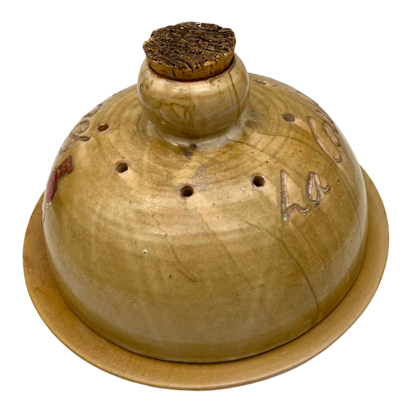 image 11 French hand made ceramic cheese dome sold by All Things French Store