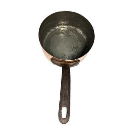 top image of copper pan