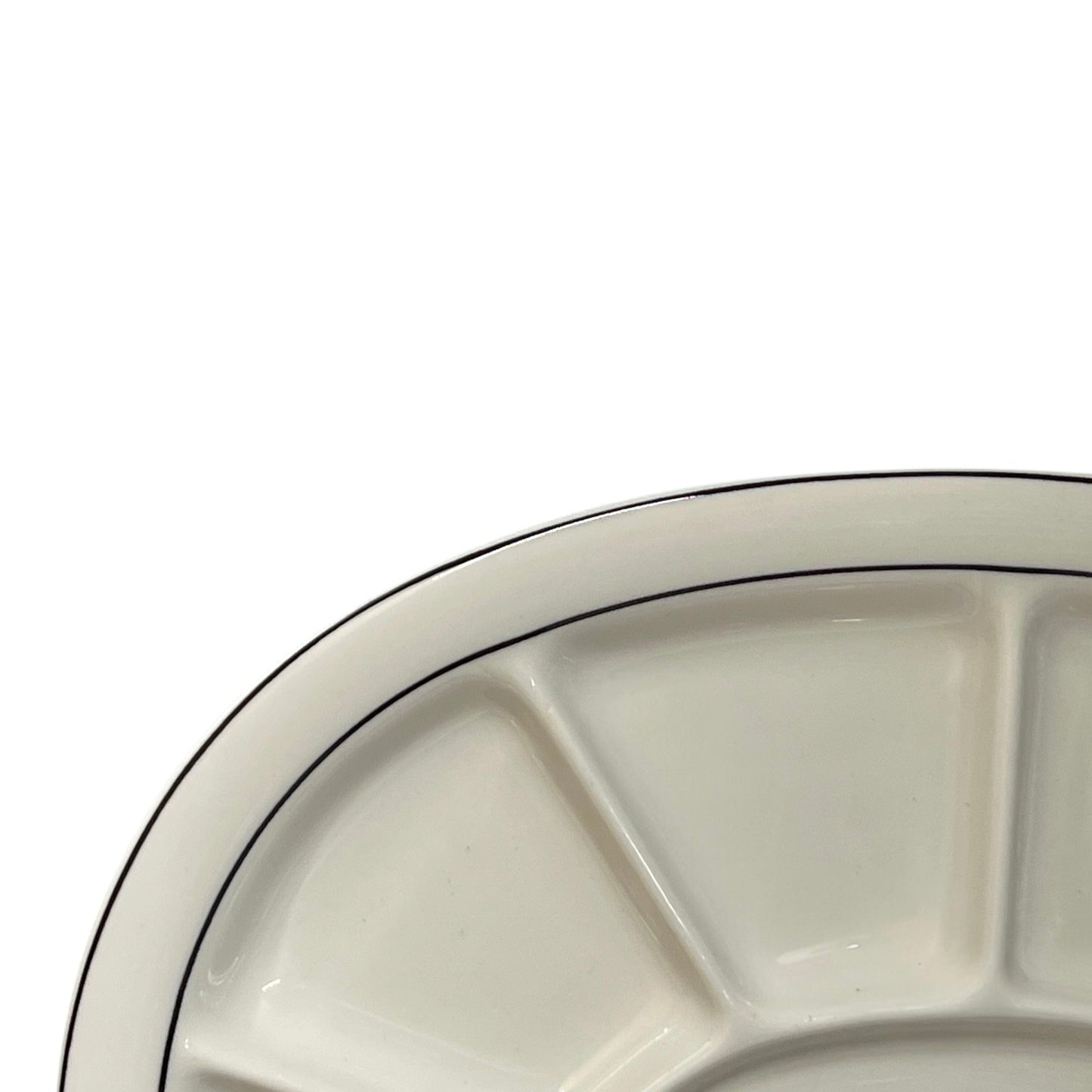 Set of 6 Vintage Goebel Oeslauer Sectioned Plates – West German Ceramics