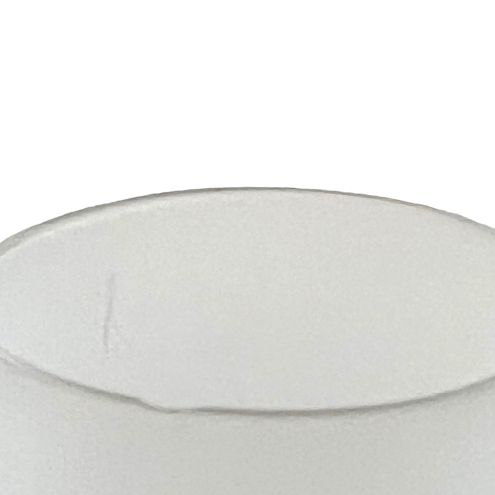 frosted glass chimney on a white background