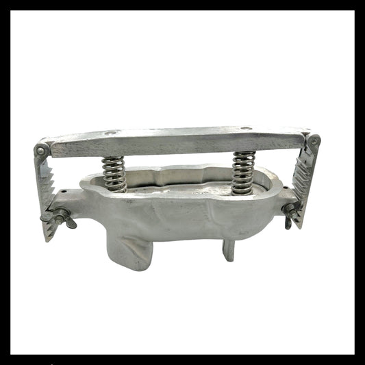 French vintage aluminium ham or pork press for sale from All Things French Store