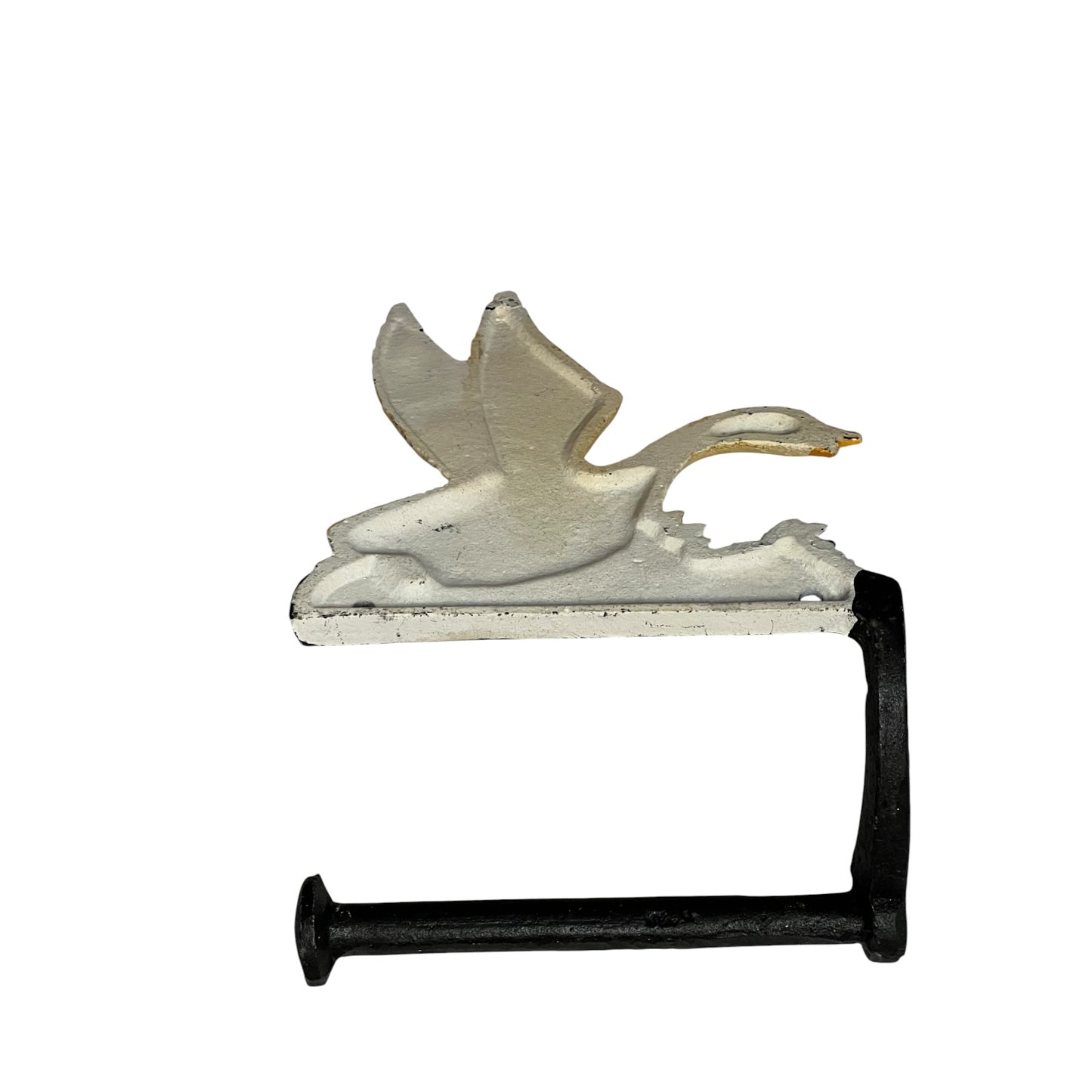Cast Iron Goose Toilet Roll Holder | French Country Farmhouse Bathroom Decor