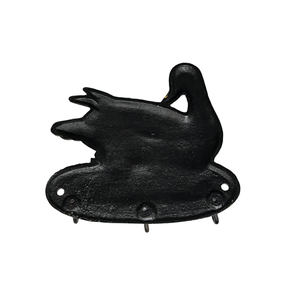 Vintage-Style Cast Iron Duck Wall Tea Towel Hooks or Key Hooks