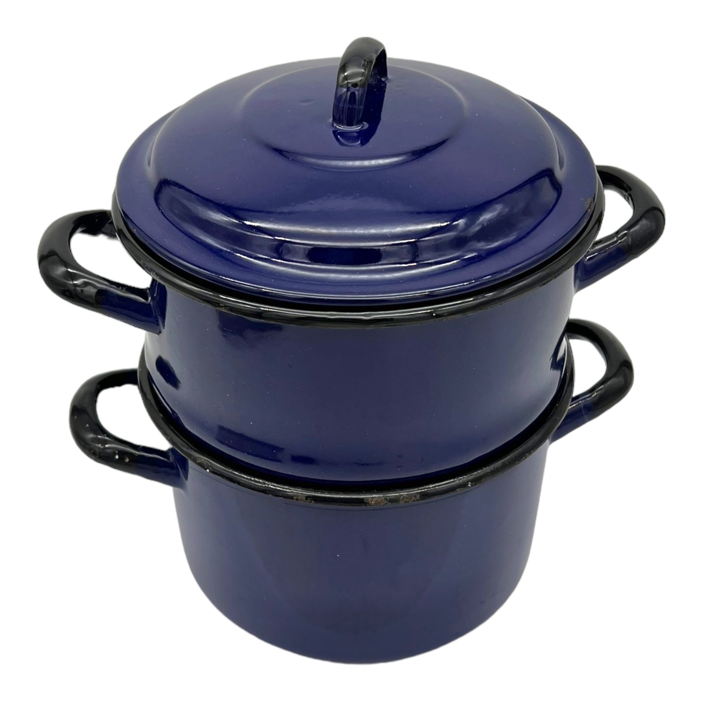 image 3 French enamel double boiler steam pan sold by All Things French Store