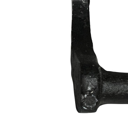 close up of goose toilet paper holder on a white background