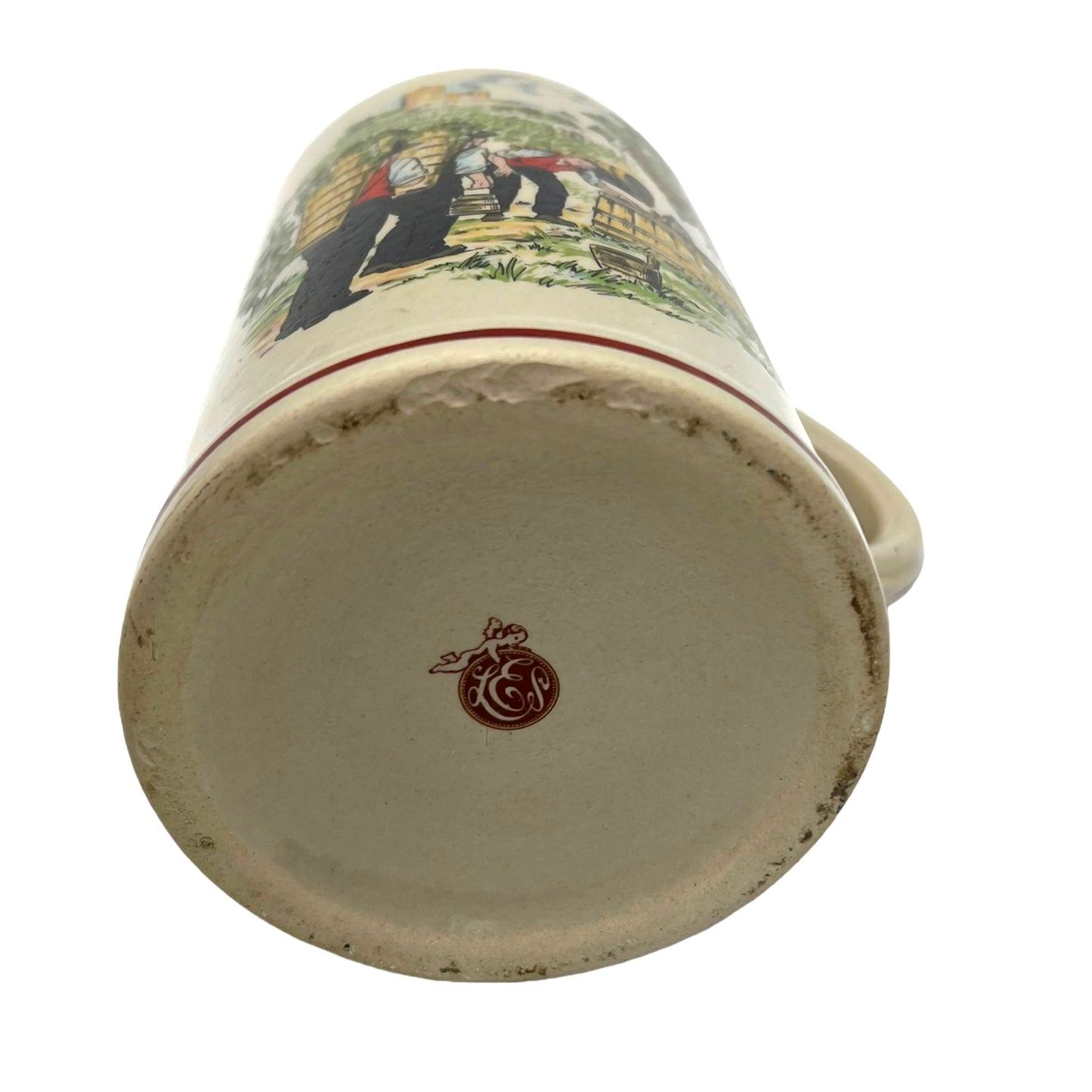 image German beer stein with Kronenburg stamp